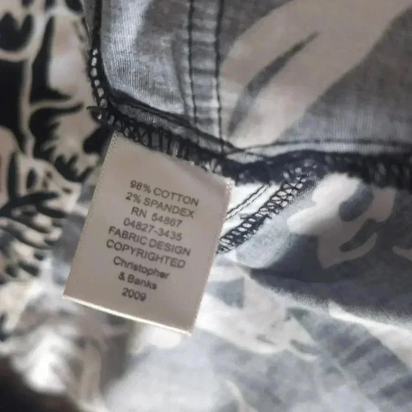 Christopher & Banks Black White and Cream Jacket - Picture 5 of 6